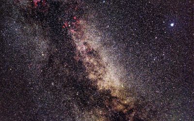 The Summer Triangle and Milky Way